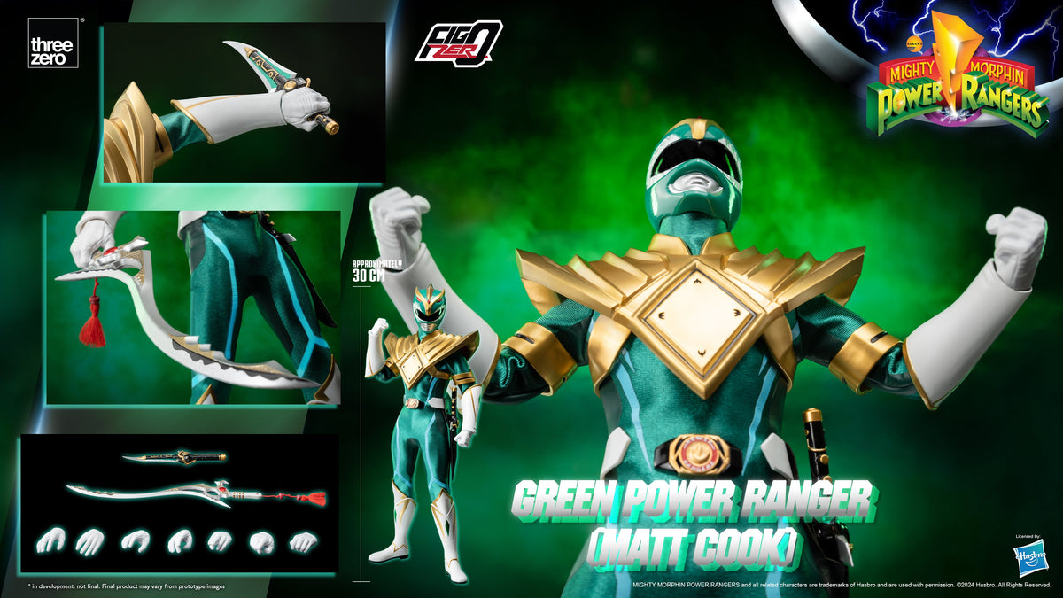 FigZero Power Rangers Green Ranger Matt Cook Version