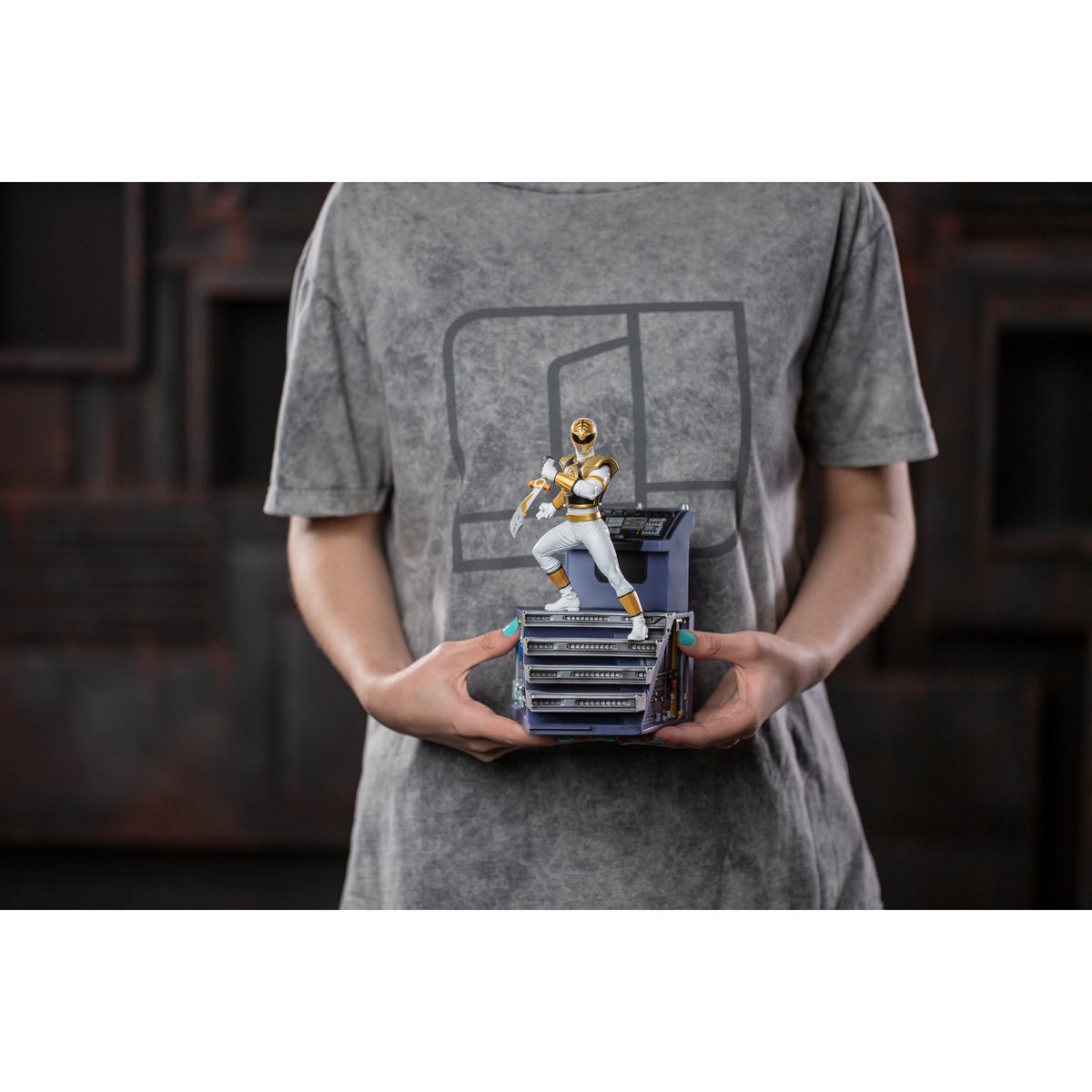 Power Rangers White Ranger BDS Art 1/10 Scale Statue