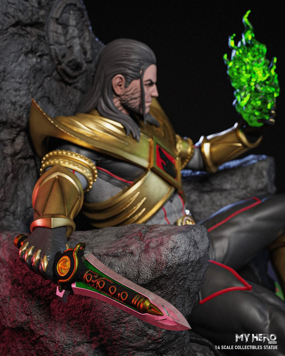 [PREORDER] My Hero Studios Lord Drakkon Evo III 1/4 Scale Collectible Statue - Regular Version