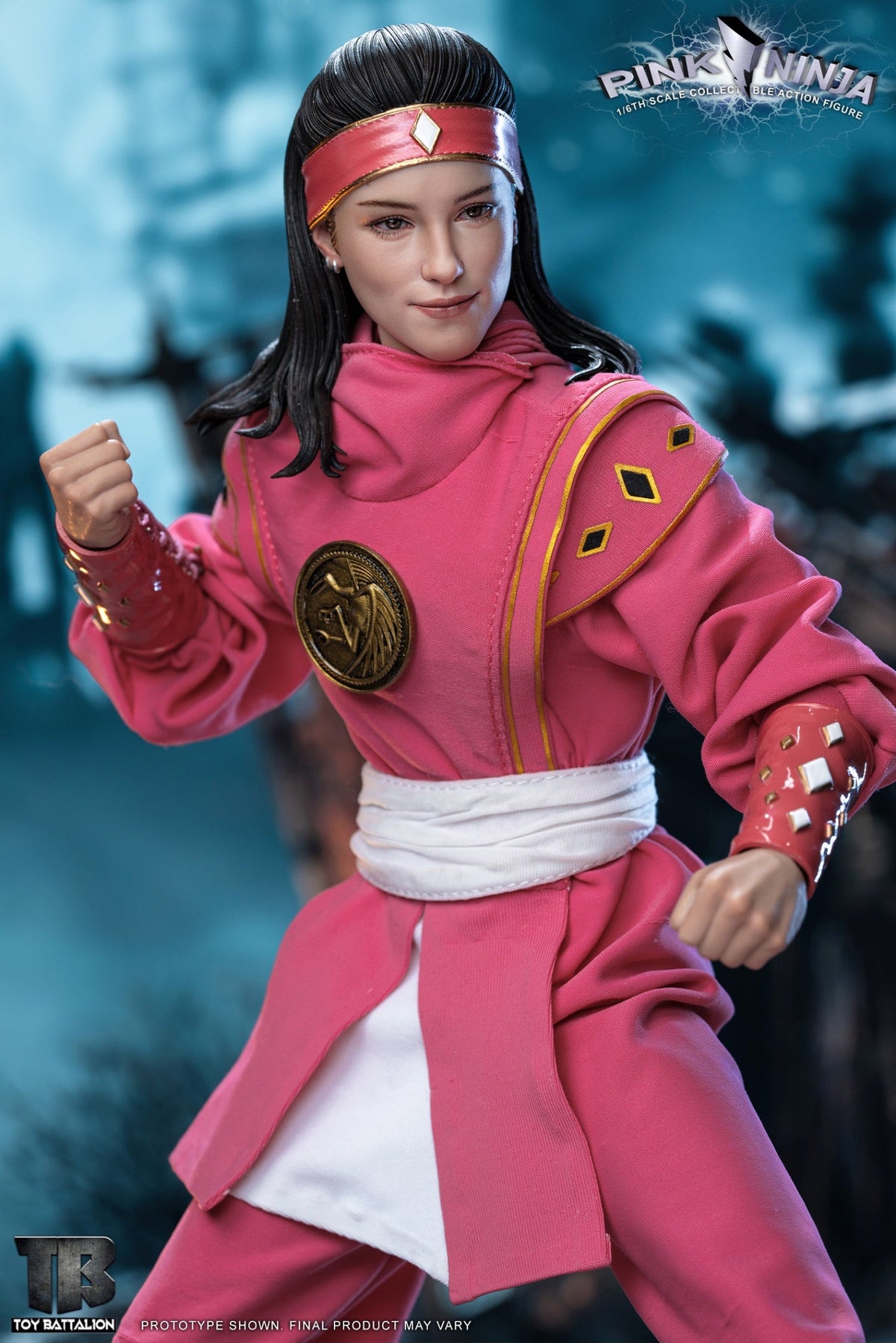 Toys Battalion TB018 Pink Ninja 1/6 Scale Action Figure