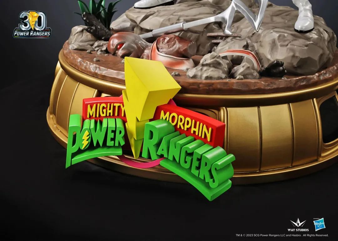 WayStudios Mighty Morphin White Ranger 1/4 Scale Statue