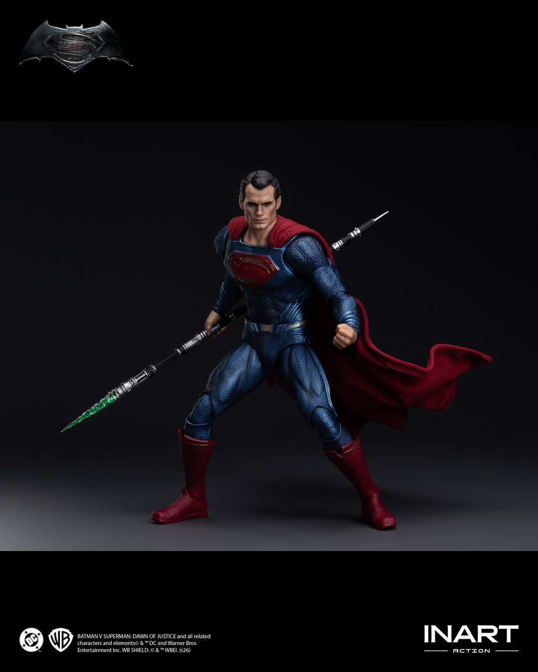 [PREORDER] INART Action Superman - Batman v Superman Dawn of Justice 1/12 Figure