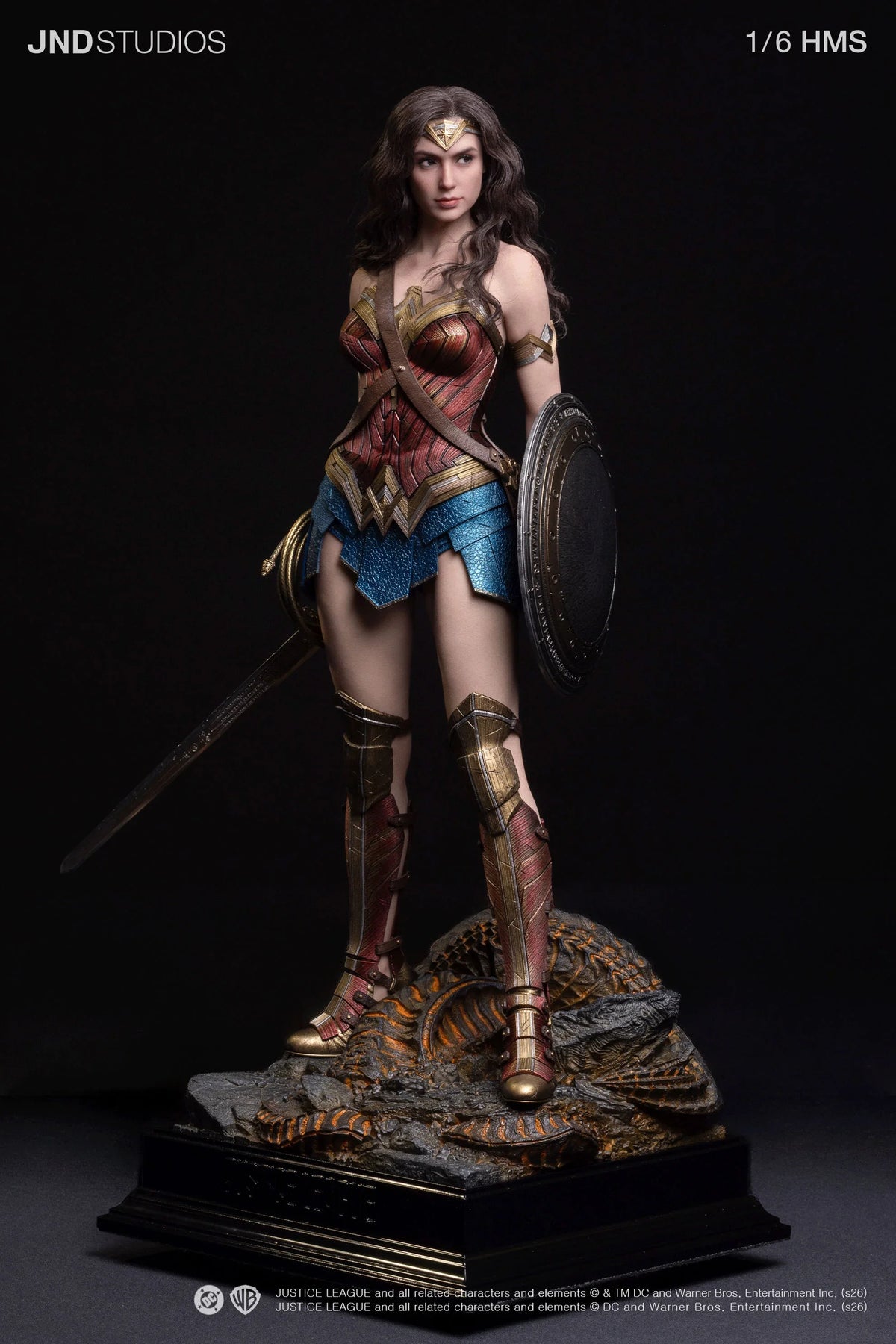 Wonder Woman Justice League HMS 1/6 Silicon Statue