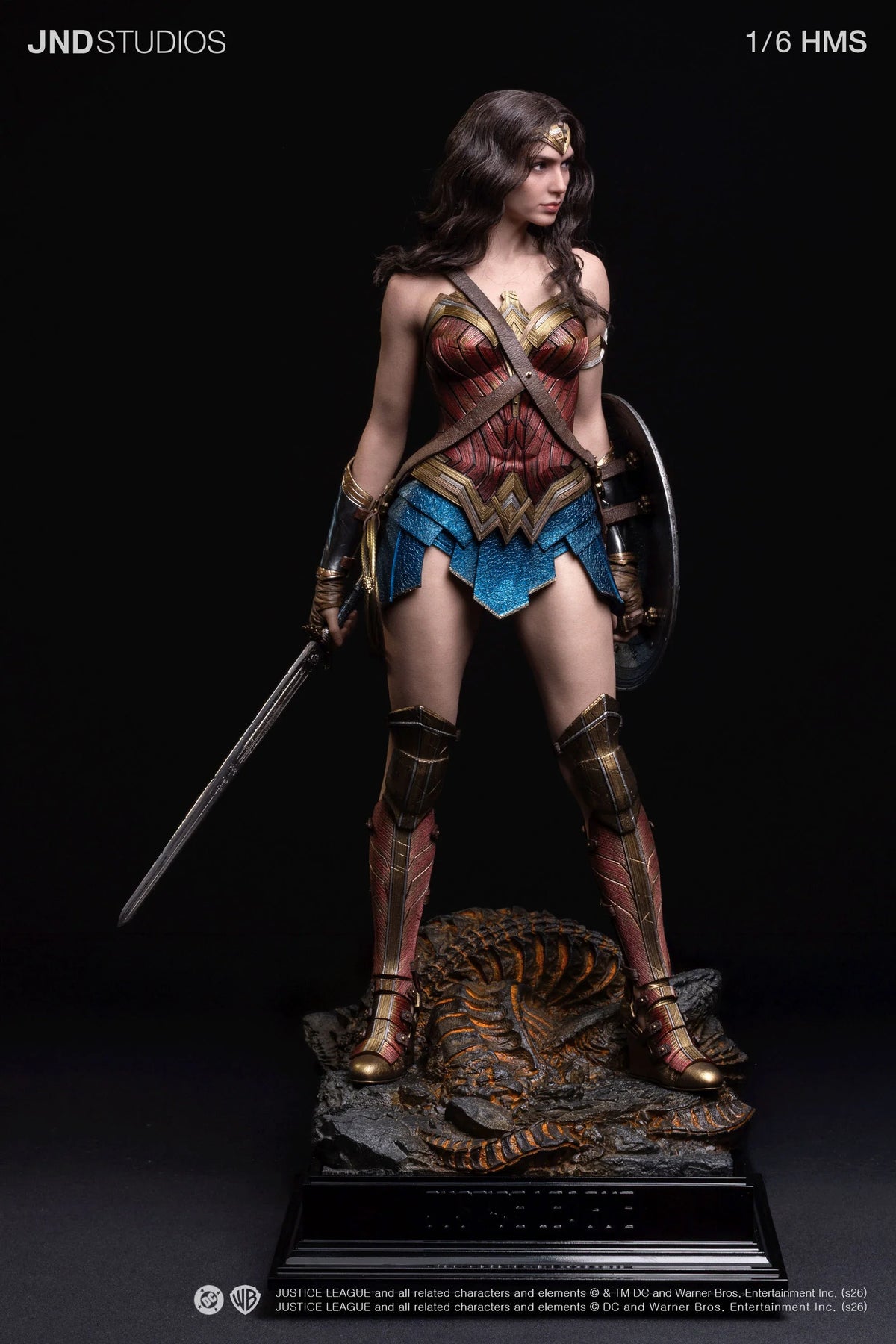 Wonder Woman Justice League HMS 1/6 Silicon Statue