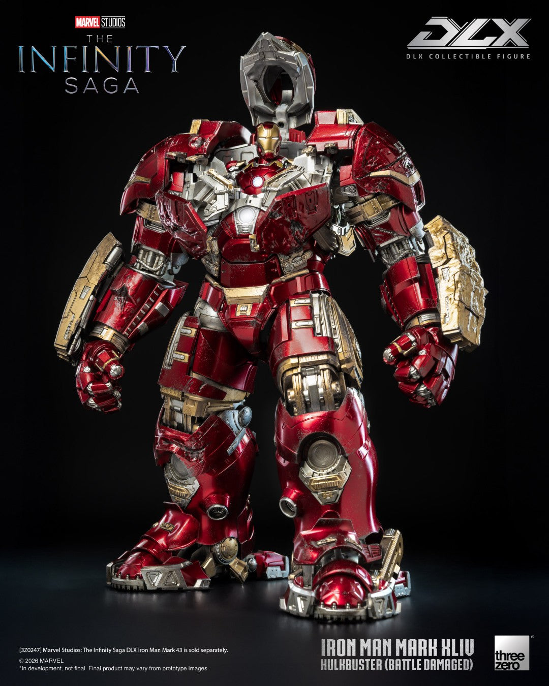 [PREORDER] DLX Iron Man Mark 44 Hulkbuster (Battle Damaged) - The Infinity Saga