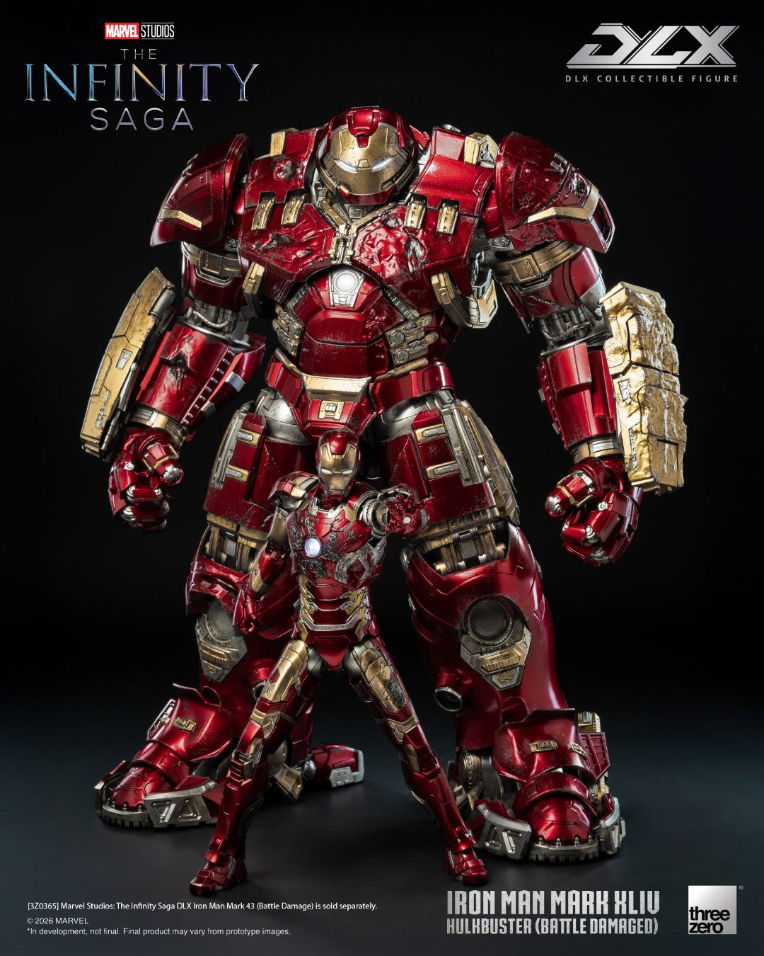 [PREORDER] DLX Iron Man Mark 44 Hulkbuster (Battle Damaged) - The Infinity Saga