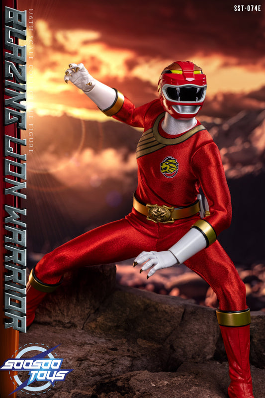 [PREORDER] SST-074E Blazing Lion Warrior 1/6 Scale Action Figure (reissue)