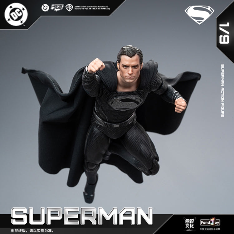 FondJoy DC1026 Black Superman 2.0 (1/9 Scale Action Figure)