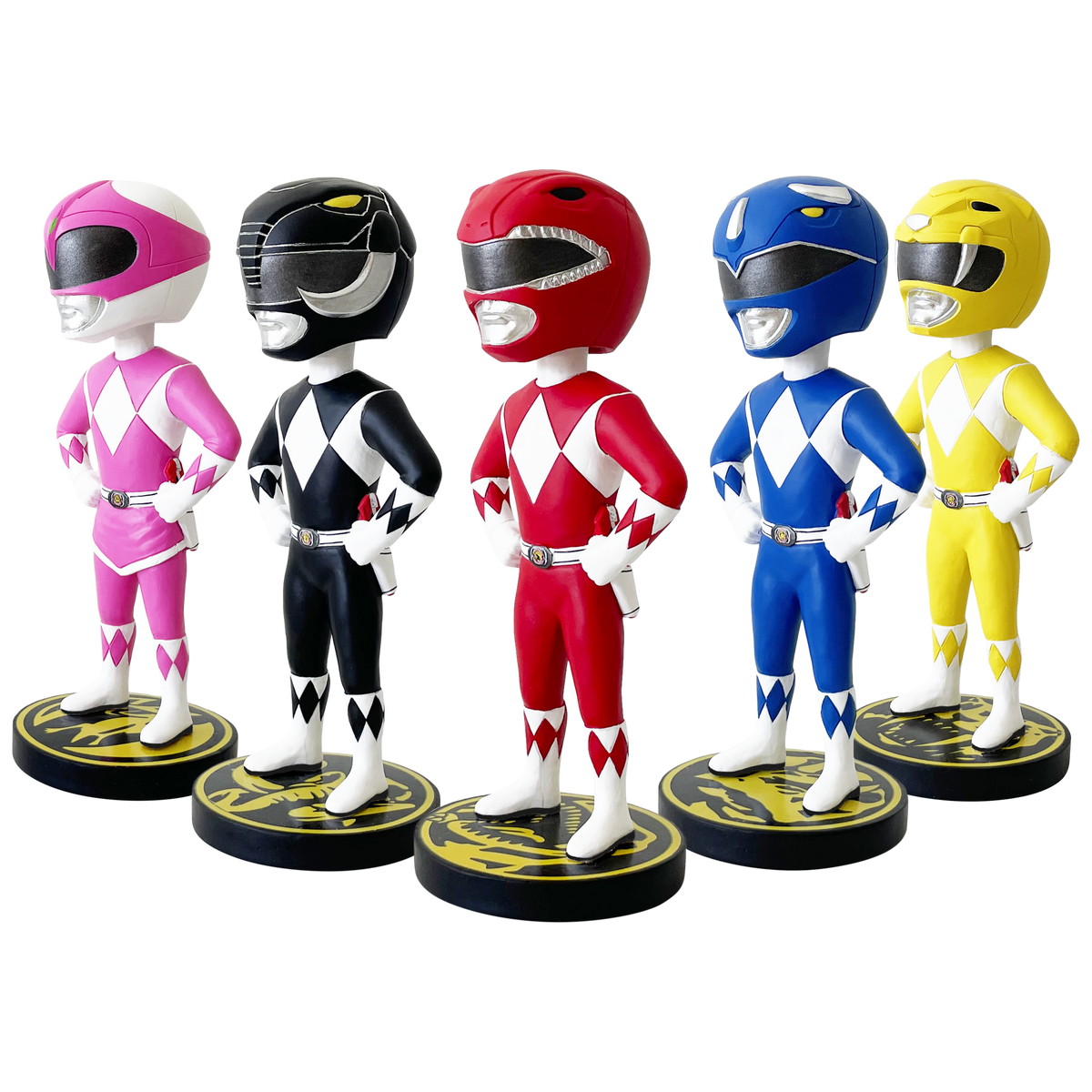 Power Rangers Bobbleheads Set