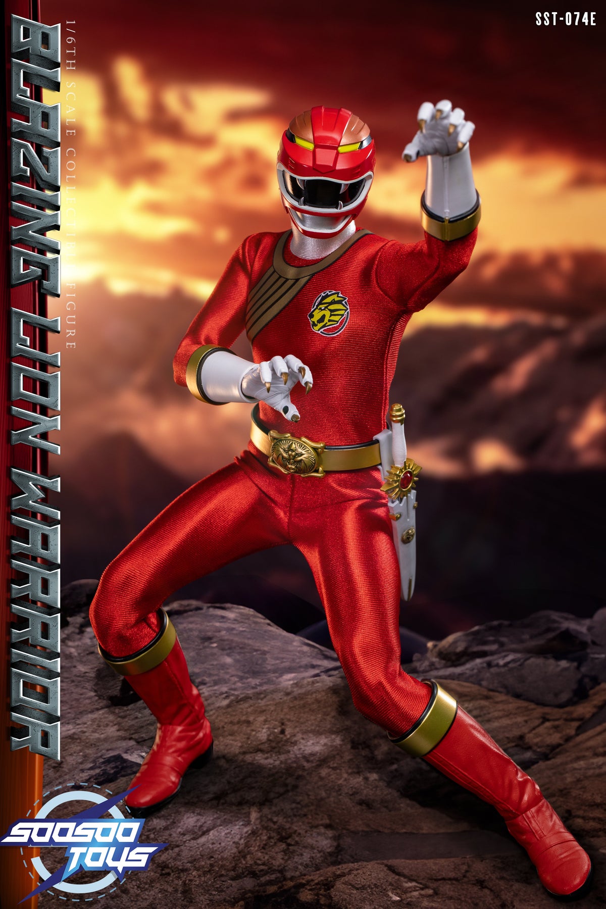 SST-074E Blazing Lion Warrior 1/6 Scale Action Figure