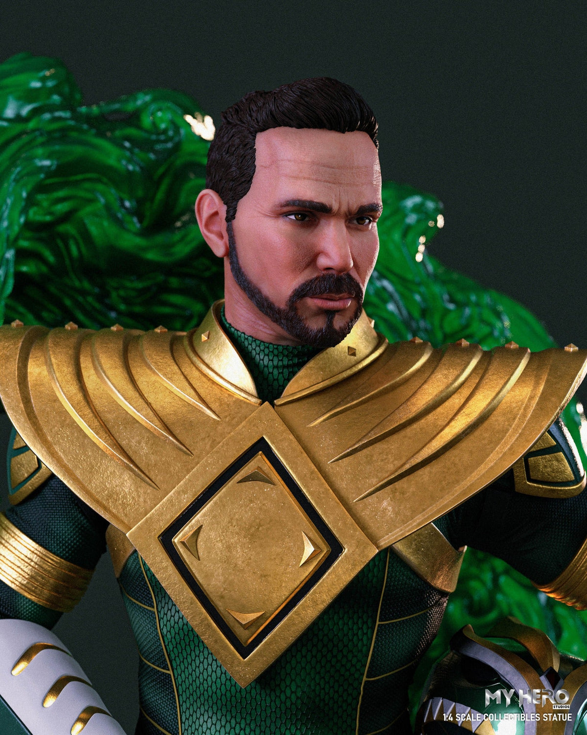 My Hero Studios BITS Tribute Green Ranger 1/4 Scale Collectible Statue