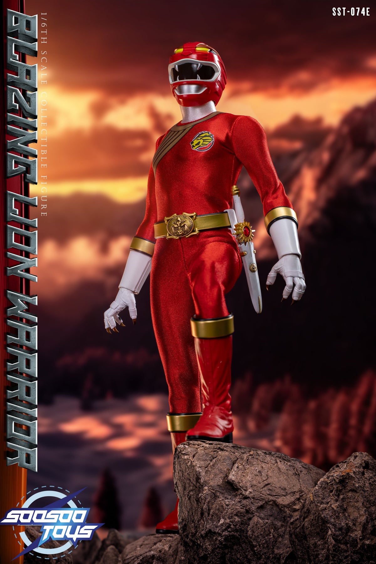 SST-074E Blazing Lion Warrior 1/6 Scale Action Figure