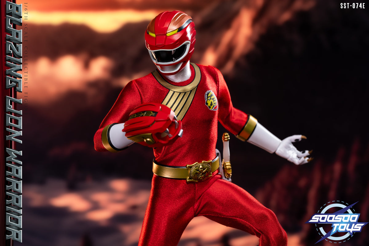 SST-074E Blazing Lion Warrior 1/6 Scale Action Figure