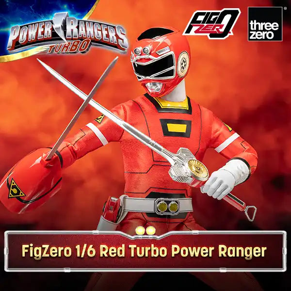 FigZero Red Turbo Ranger - Power Rangers Turbo 1/6 Scale Figure