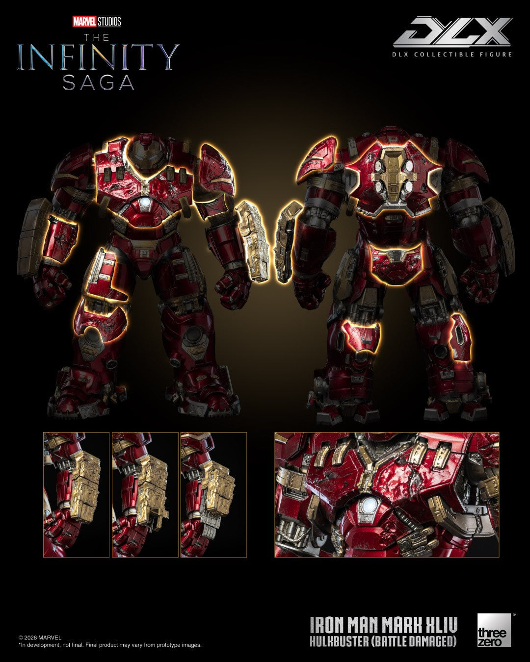[PREORDER] DLX Iron Man Mark 44 Hulkbuster (Battle Damaged) - The Infinity Saga