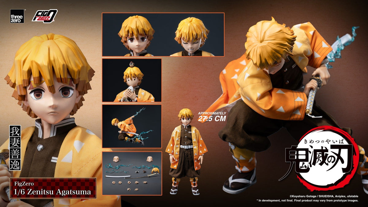[PREORDER] Figzero Zenitsu Agatsuma - Demon Slayer 1/6 Collectible Figure