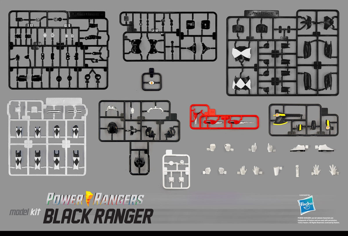 Power Rangers Furai Model Black Ranger