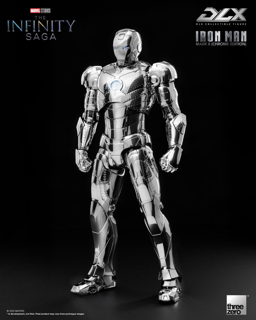 DLX Iron Man Mark 2 (Chrome Edition) - The Infinity Saga