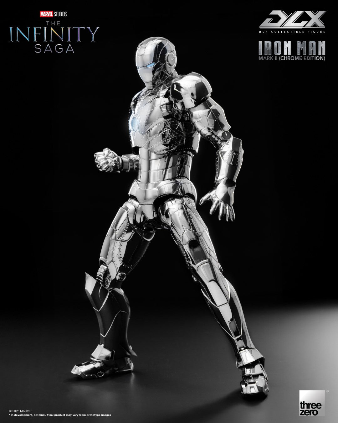 DLX Iron Man Mark 2 (Chrome Edition) - The Infinity Saga