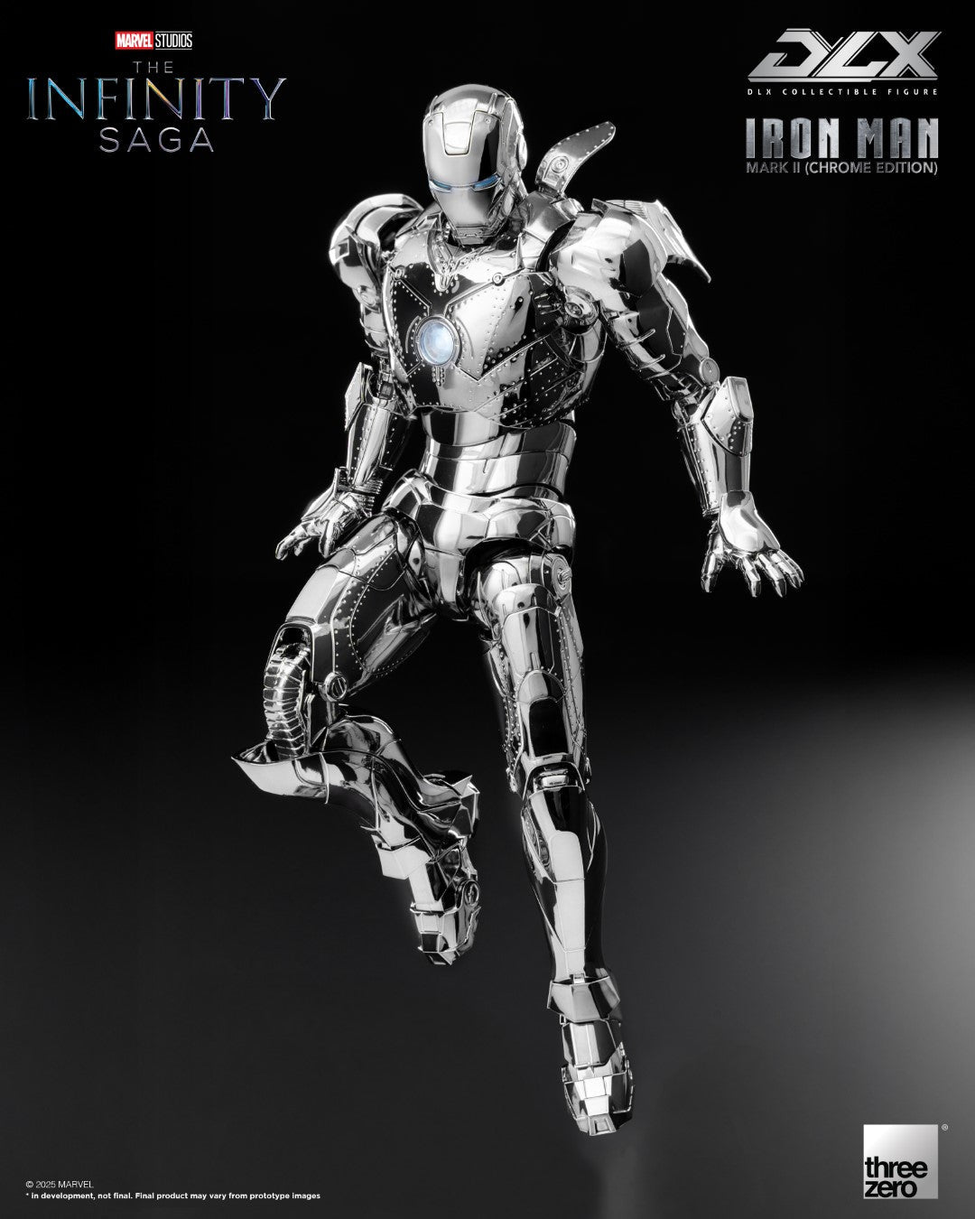 DLX Iron Man Mark 2 (Chrome Edition) - The Infinity Saga
