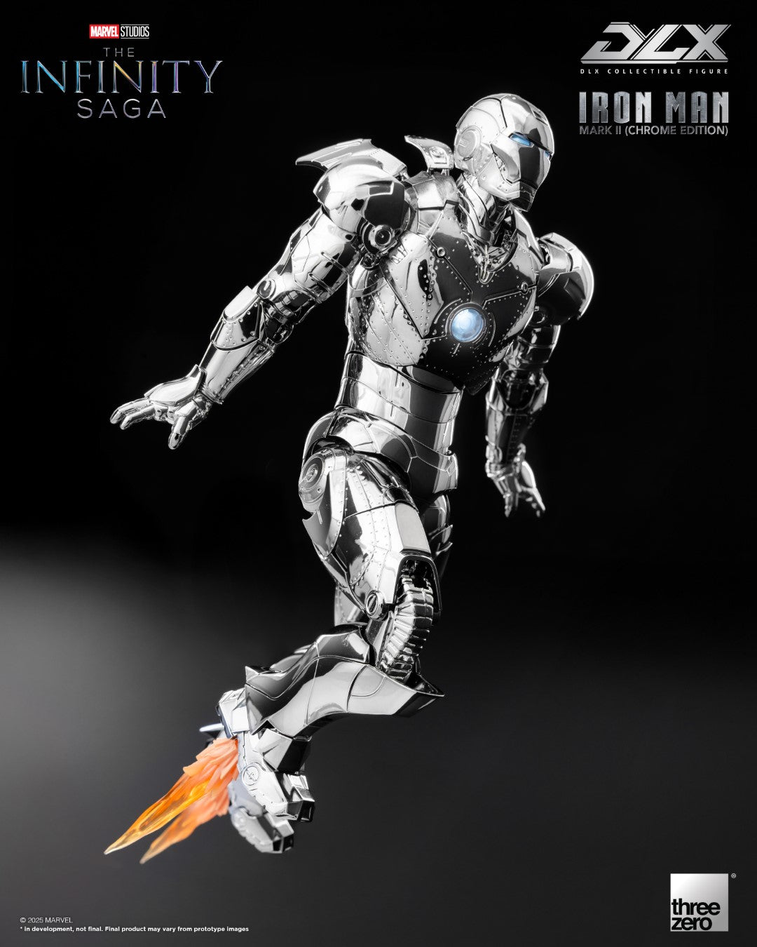 DLX Iron Man Mark 2 (Chrome Edition) - The Infinity Saga