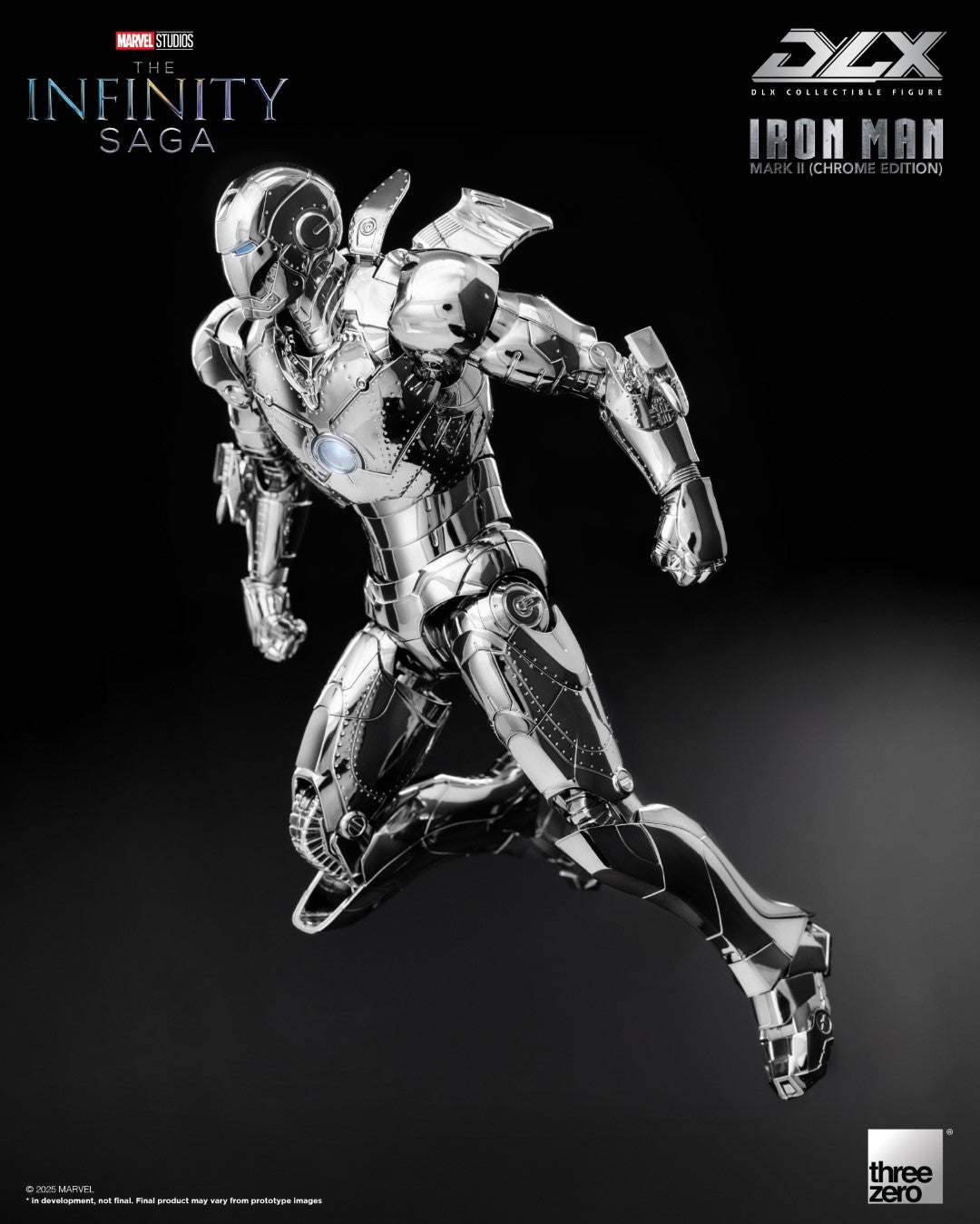 DLX Iron Man Mark 2 (Chrome Edition) - The Infinity Saga