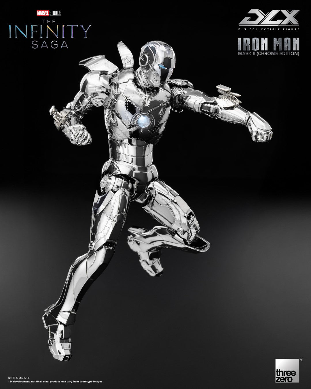 DLX Iron Man Mark 2 (Chrome Edition) - The Infinity Saga