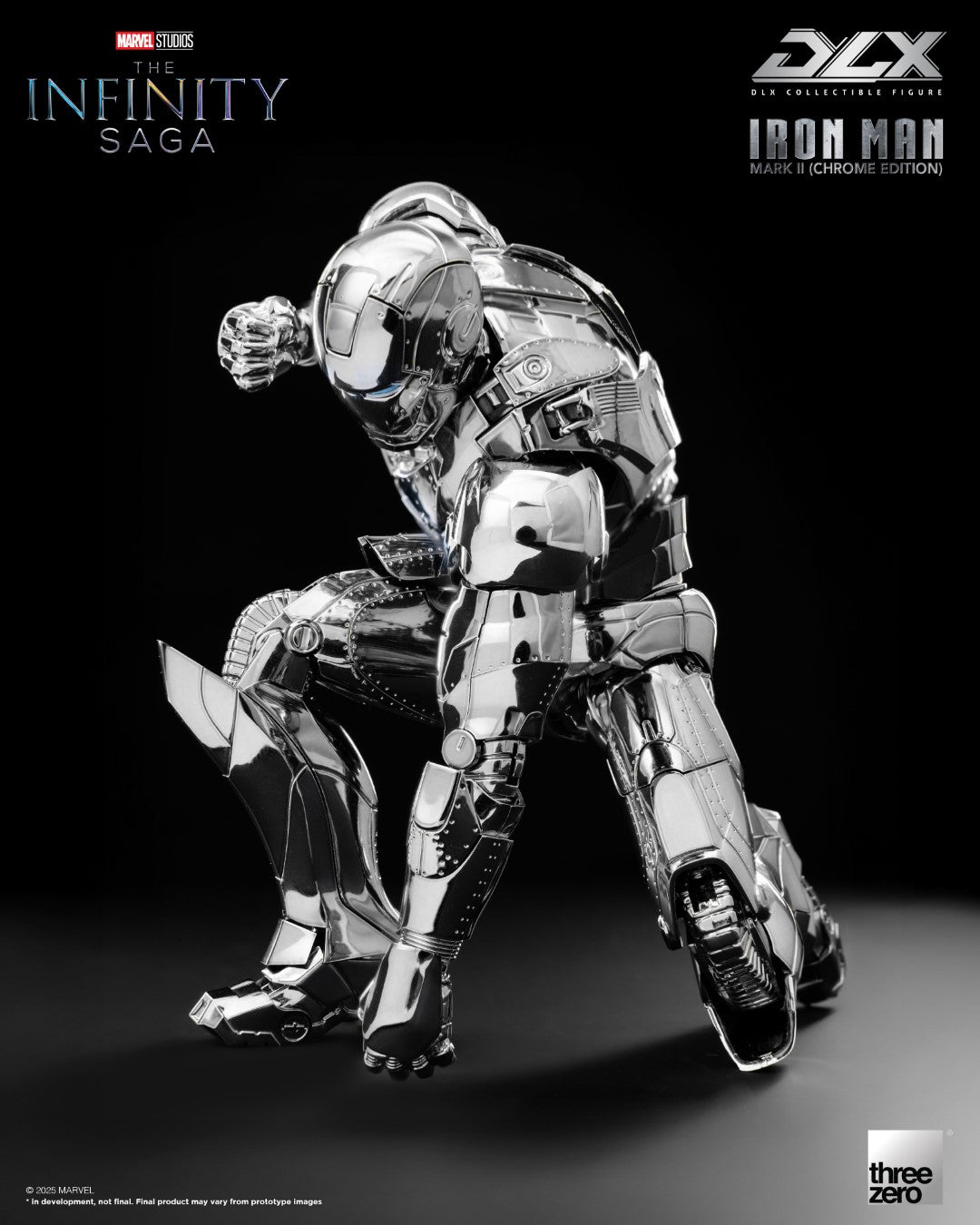 DLX Iron Man Mark 2 (Chrome Edition) - The Infinity Saga