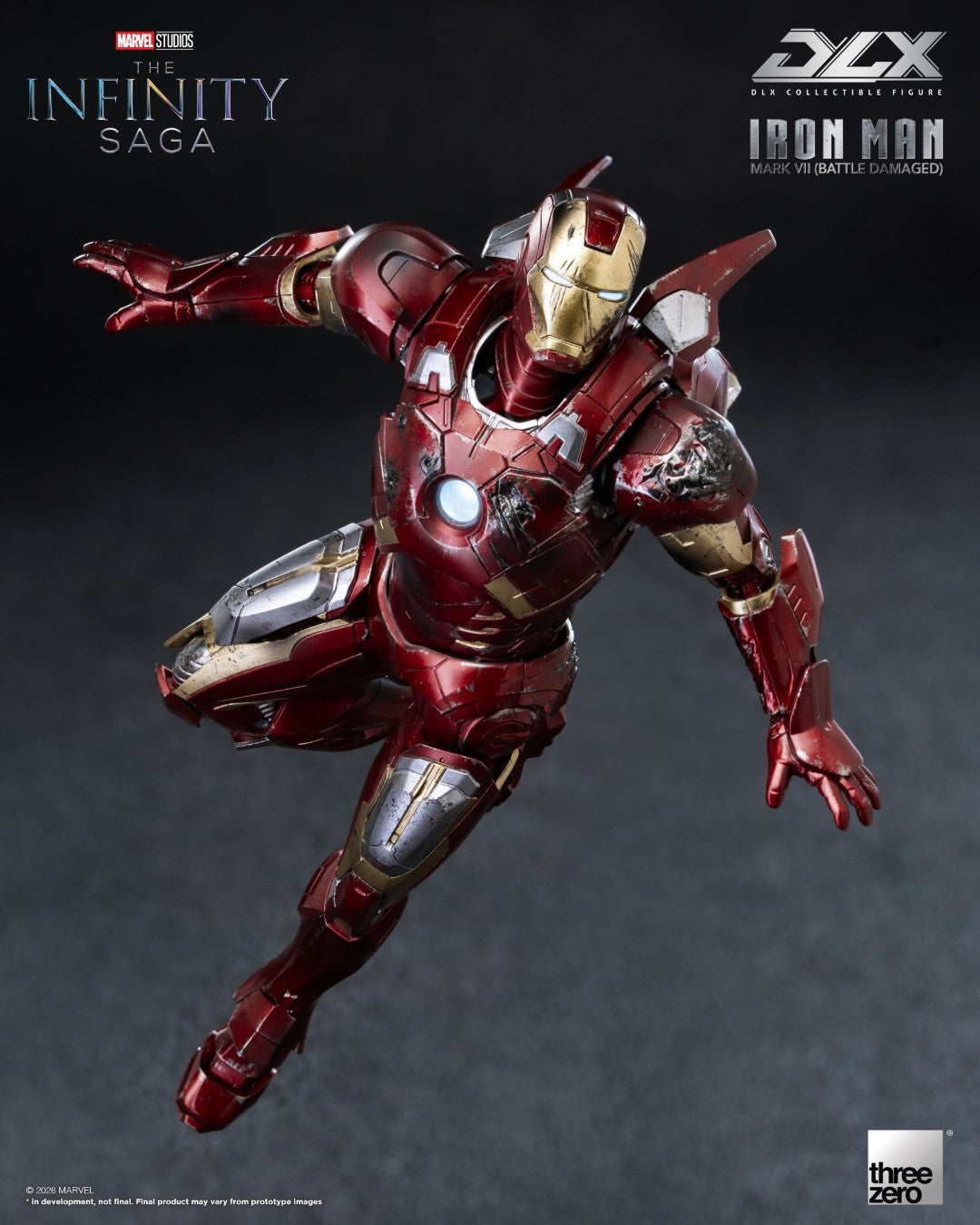 [PREORDER] DLX Iron Man Mark 7 (Battle Damaged) - The Infinity Saga