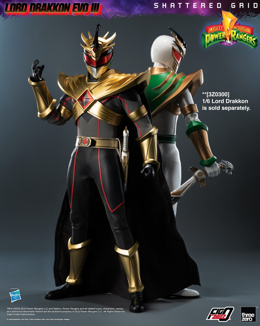 FigZero 1/6 Lord Drakkon Evo III - Power Rangers Shattered Grid