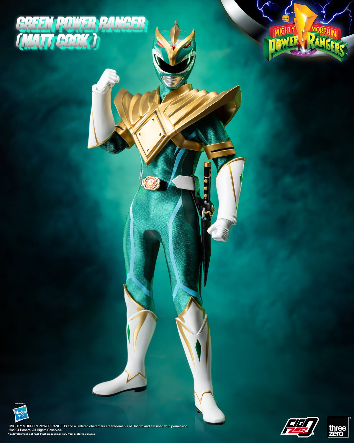 FigZero Power Rangers Green Ranger Matt Cook Version