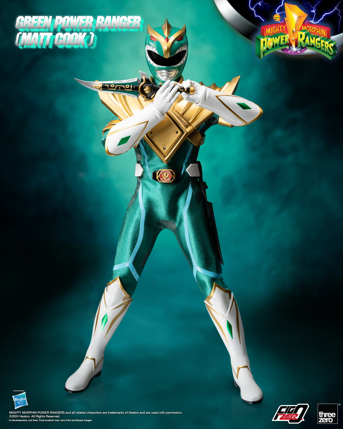 FigZero Power Rangers Green Ranger Matt Cook Version