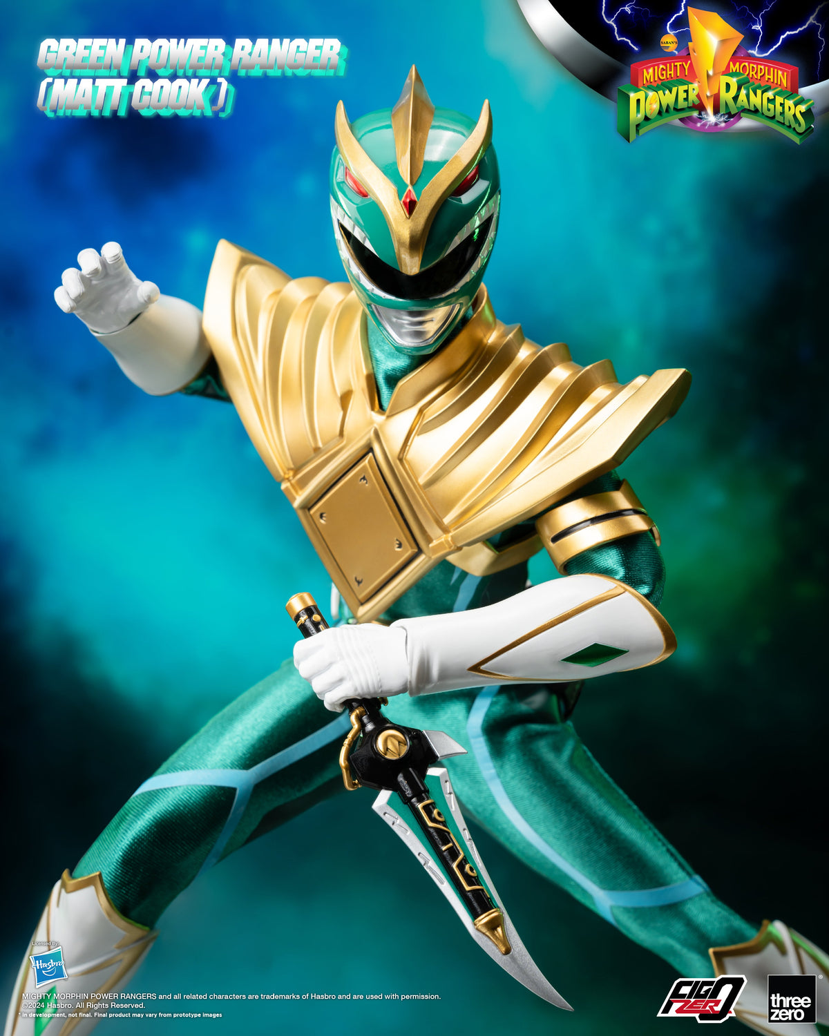 FigZero Power Rangers Green Ranger Matt Cook Version