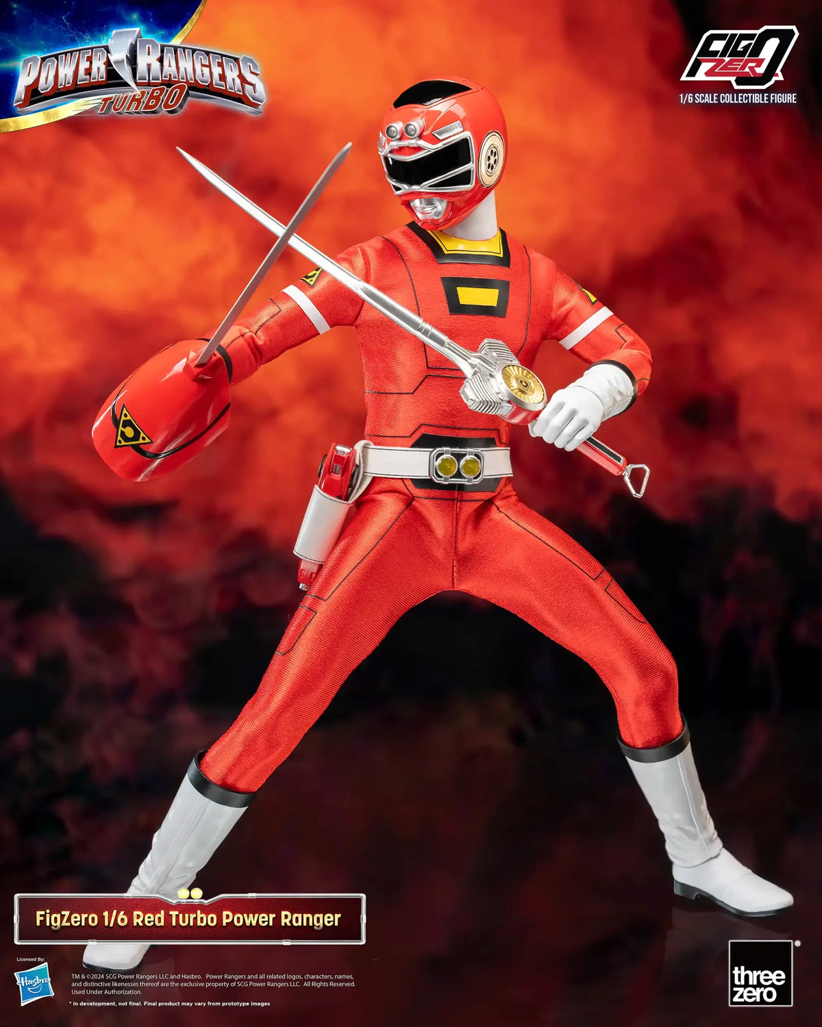 FigZero Red Turbo Ranger - Power Rangers Turbo 1/6 Scale Figure