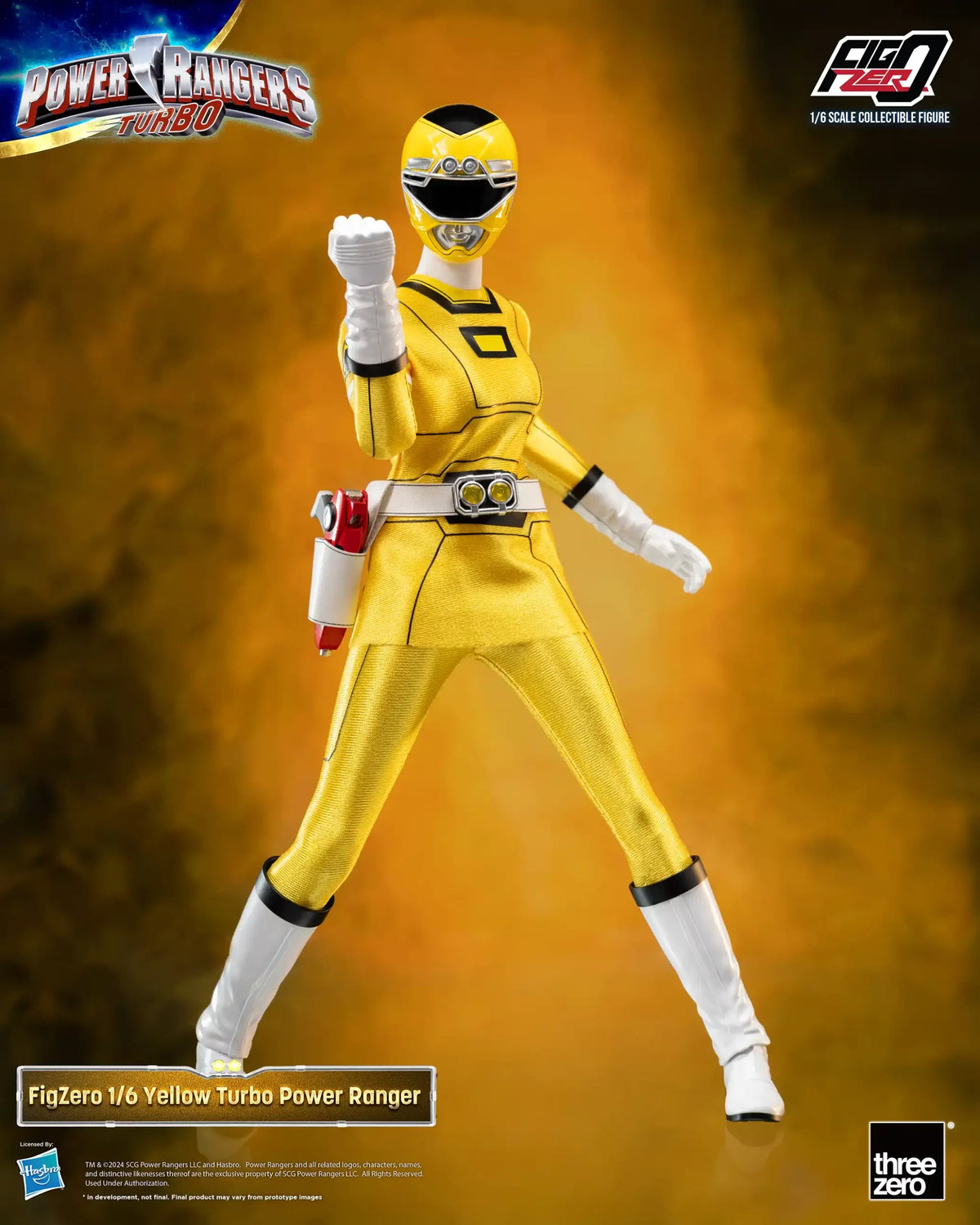 FigZero Yellow Turbo Ranger - Power Rangers Turbo 1/6 Scale Figure