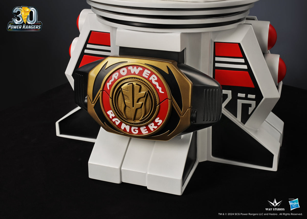 [PREORDER] WayStudios Power Rangers Series White Ranger Life Size Bust
