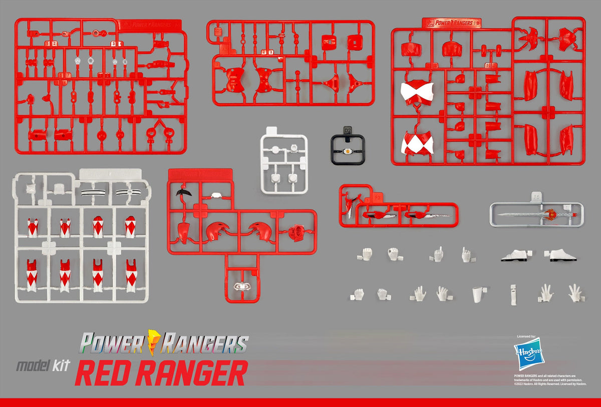 Power Rangers Furai Model Red Ranger