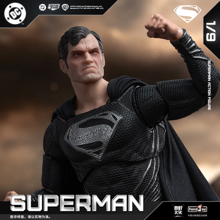 FondJoy DC1026 Black Superman 2.0 (1/9 Scale Action Figure)
