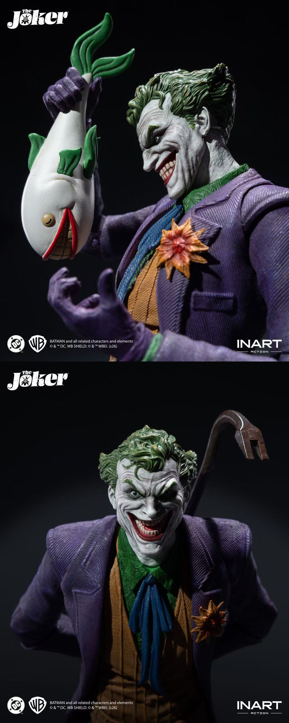 [PREORDER] INART Action The Joker 1/12 Action Figure
