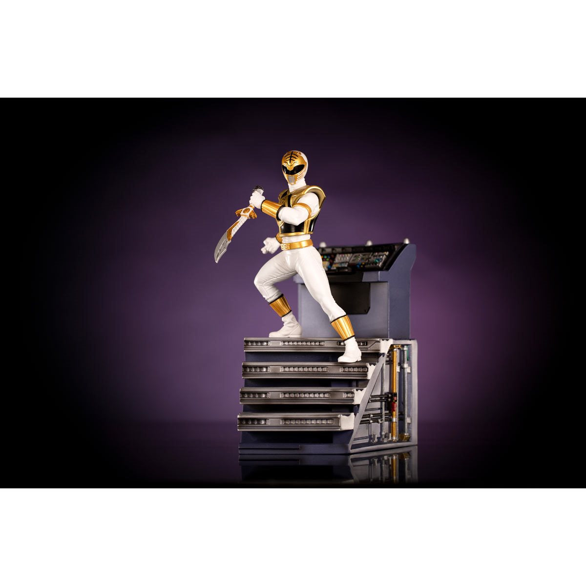 Power Rangers White Ranger BDS Art 1/10 Scale Statue