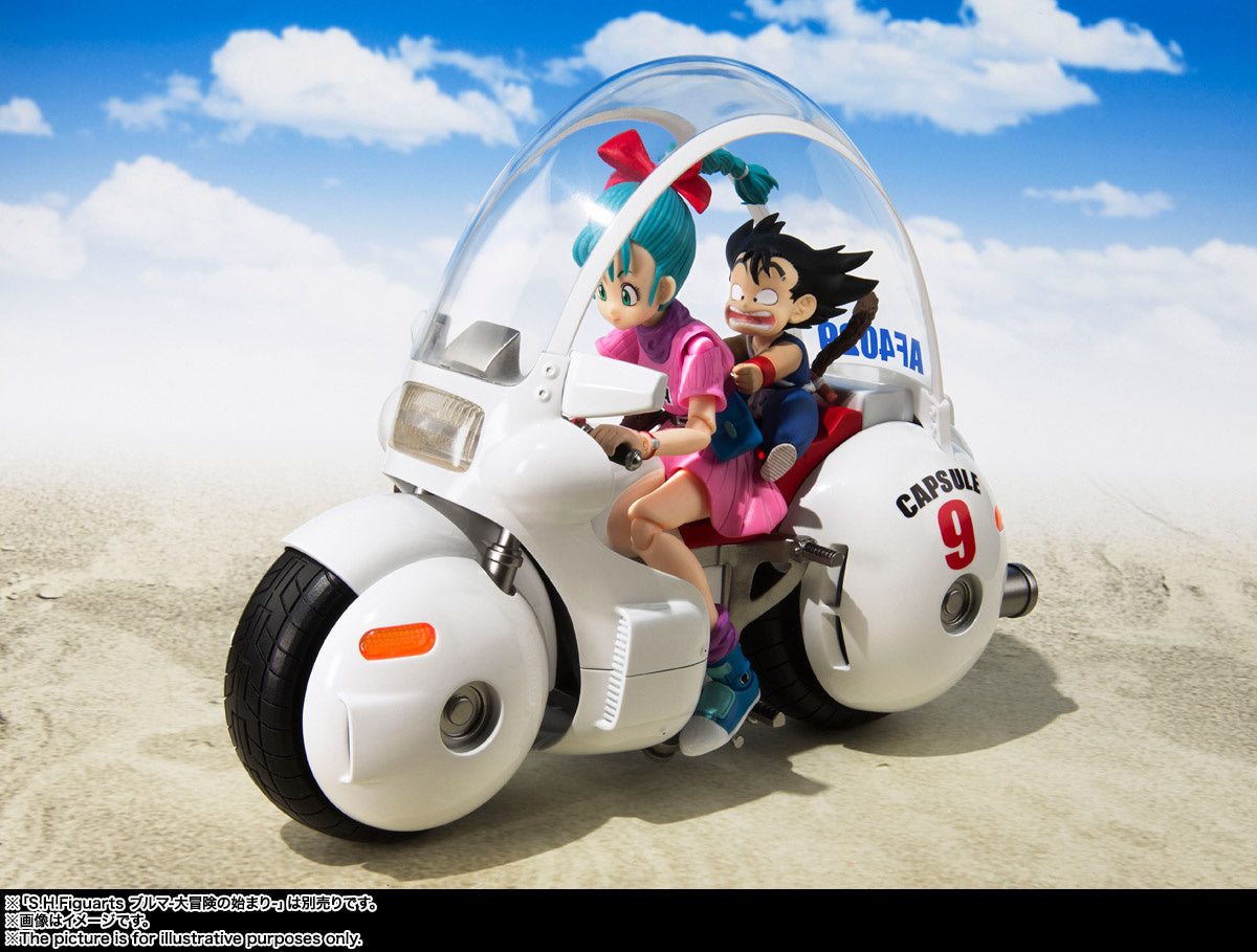 SH Figuarts Bulma's Motorcycle -Hoipoi Capsule No. 9- (Reissue)