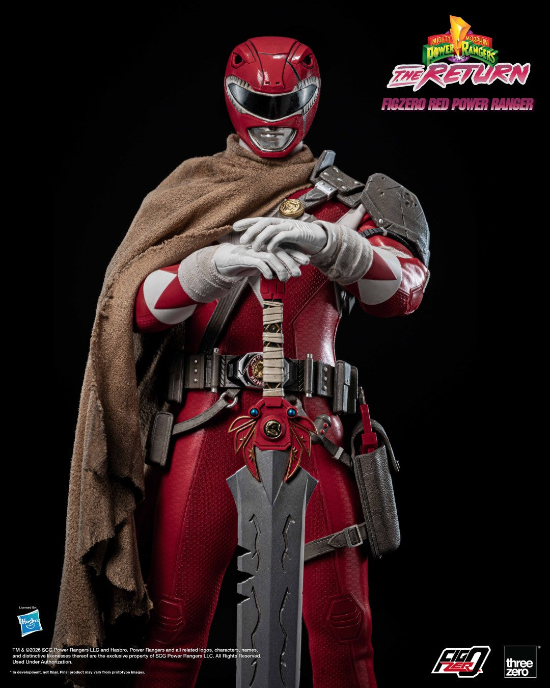 [PREORDER] FigZero 1/6 Red Power Ranger - The Return
