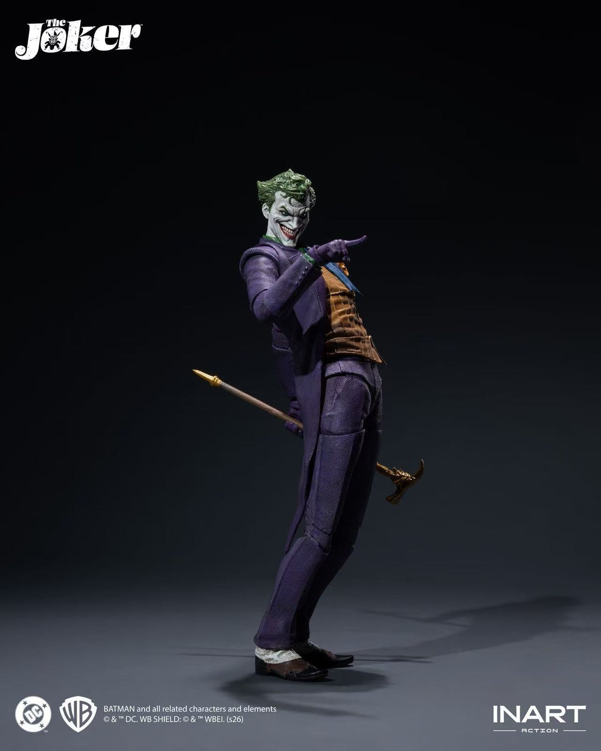 [PREORDER] INART Action The Joker 1/12 Action Figure