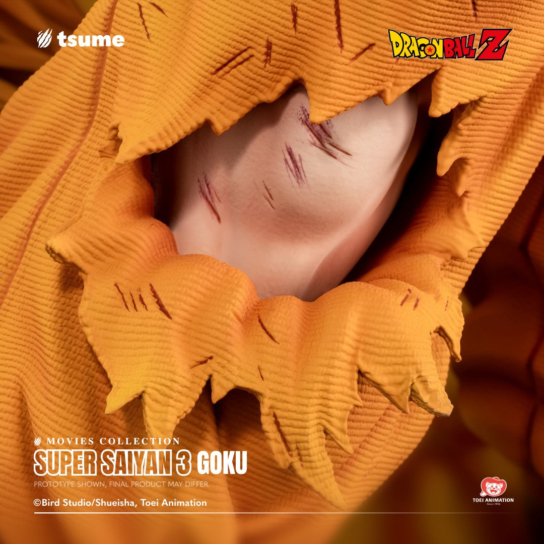 Tsume Movies Collection Super Saiyan 3 Goku 1/4 Scale Statue - Dragonball Z