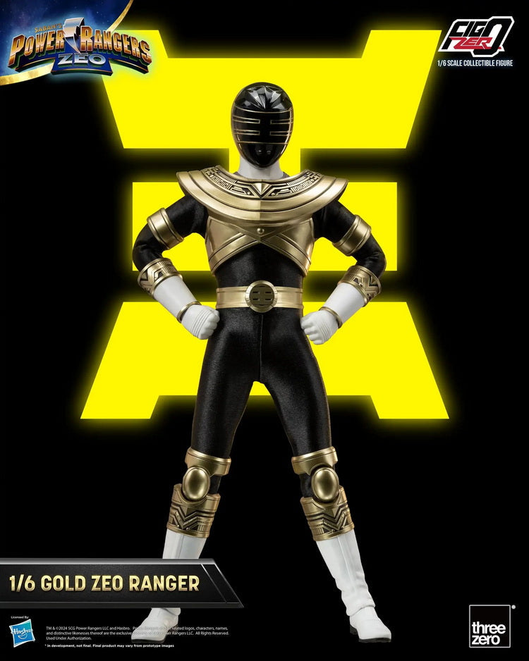 FigZero Gold Zeo Power Ranger - Power Rangers Zeo