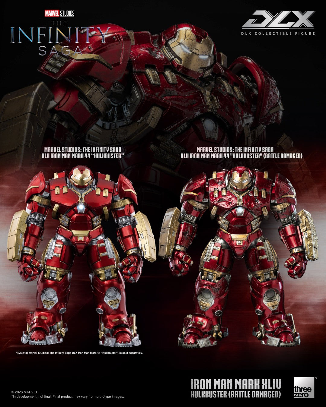 [PREORDER] DLX Iron Man Mark 44 Hulkbuster (Battle Damaged) - The Infinity Saga