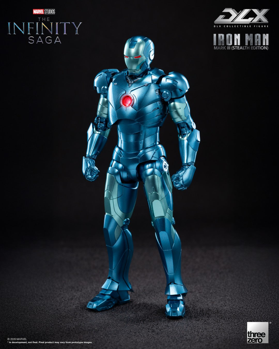 DLX Iron Man Mark 3 (Stealth Edition) - The Infinity Saga