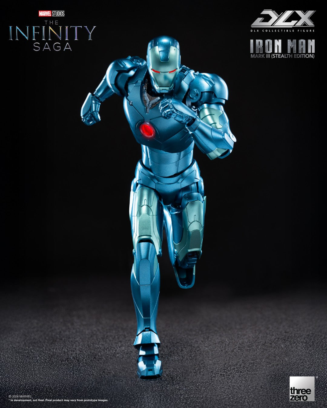 DLX Iron Man Mark 3 (Stealth Edition) - The Infinity Saga